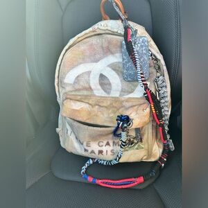 CHANEL (SOLD ON SOTHOBYS) 🩷🍓 ART SCHOOL BACKPACK